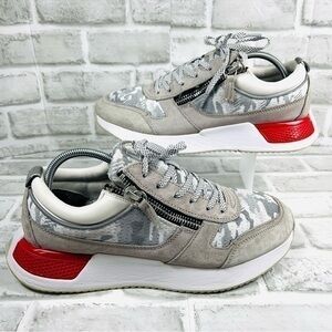 SNKR Project Men's Size 11 Rodeo 2.0 Shoes: Gray/White/Red